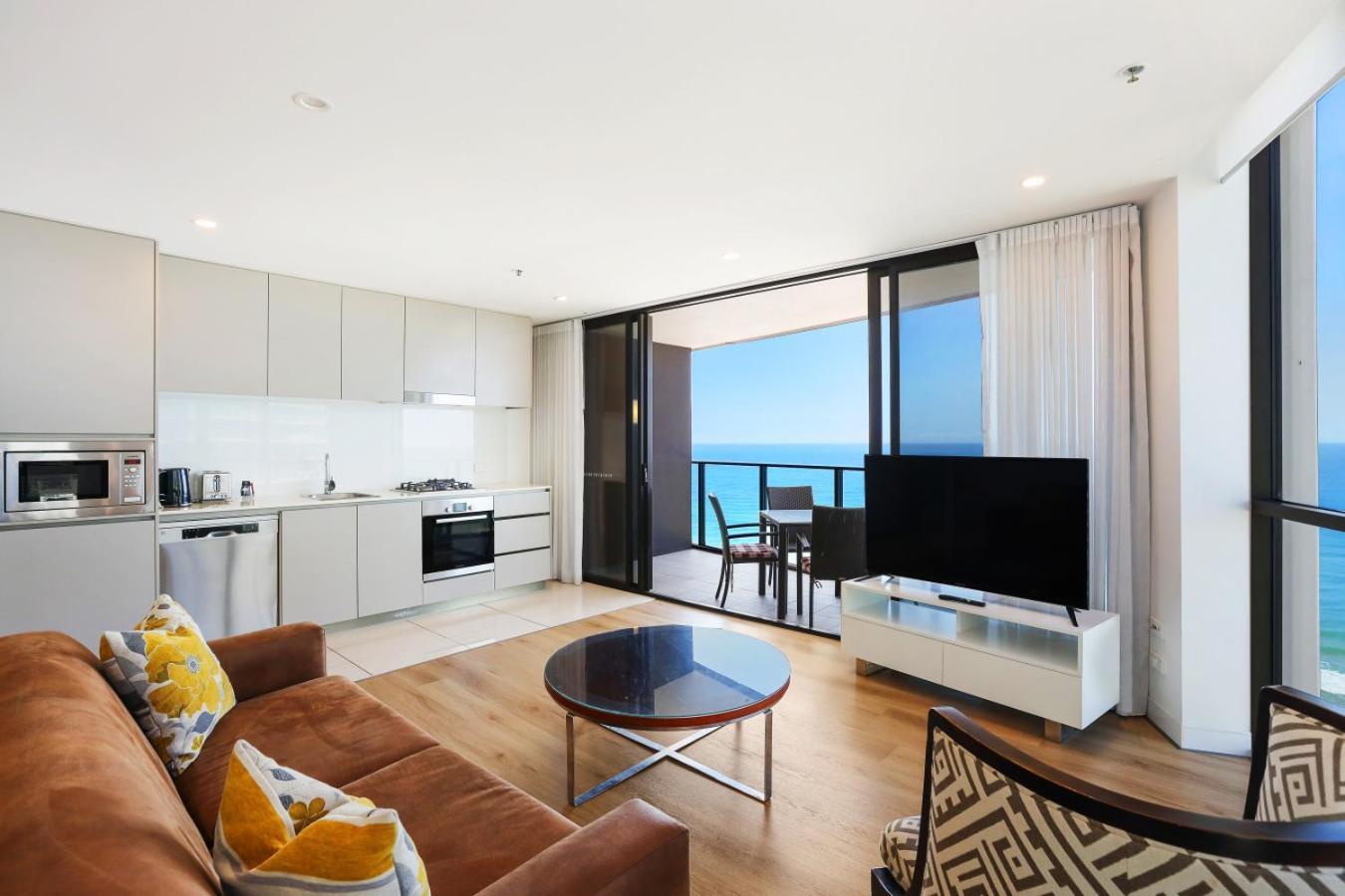 Rhapsody Surfers Paradise Beachfront Sleeps 6 - Optimise Bnb غولد كوست المظهر الخارجي الصورة